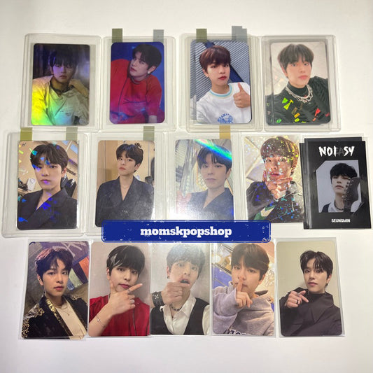 STRAY KIDS SEUNGMIN PHOTOCARDS (ALBUM PC PHOTOCARD POB NOEASY CHRISTMAS EVEL ODDINARY MAXIDENT)