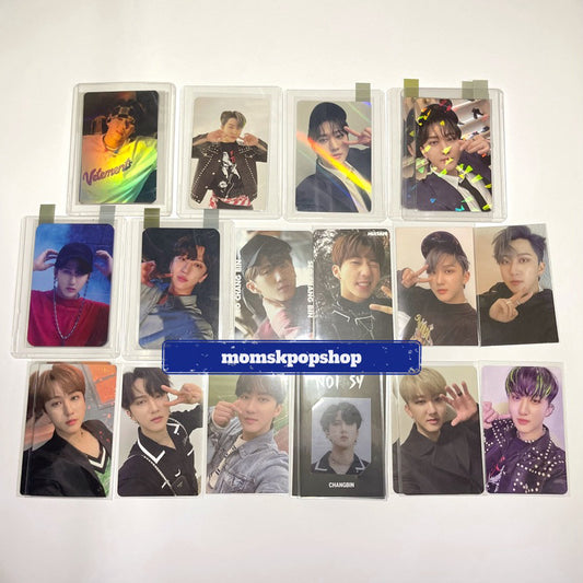 STRAY KIDS CHANGBIN PHOTOCARDS (ALBUM PC POB PHOTOCARD MIXTAPE GO LIVE NOEASY MAXIDENT ODDINARY)