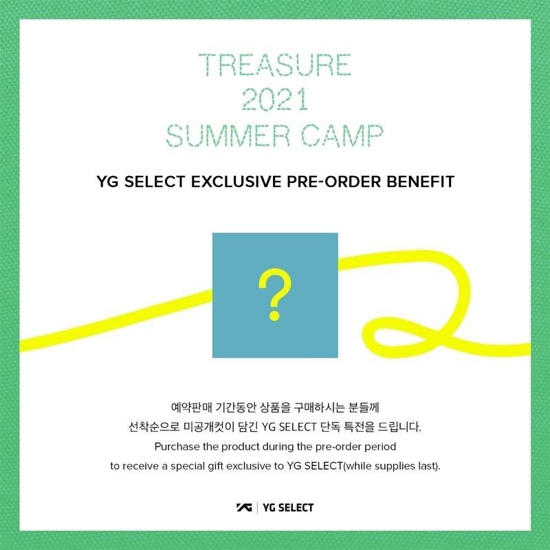 TREASURE 2021 SUMMER CAMP DVD KIT VIDEO