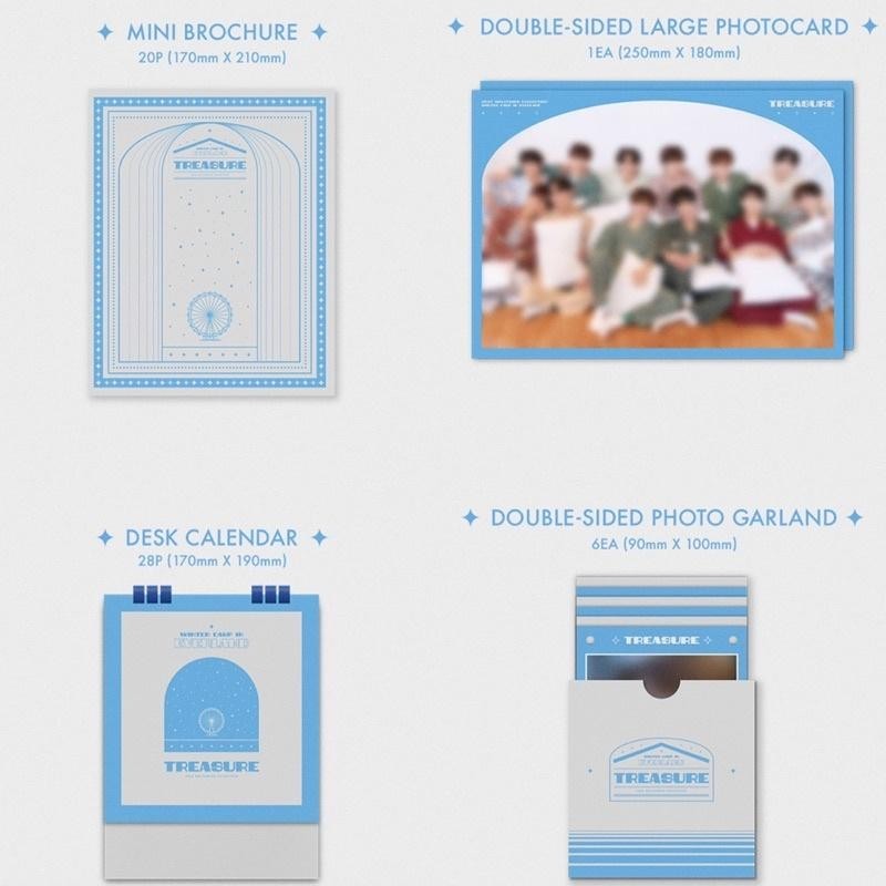 TREASURE 2022 WELCOMING COLLECTION WINTER IN EVERLAND WEVERSE BENEFIT