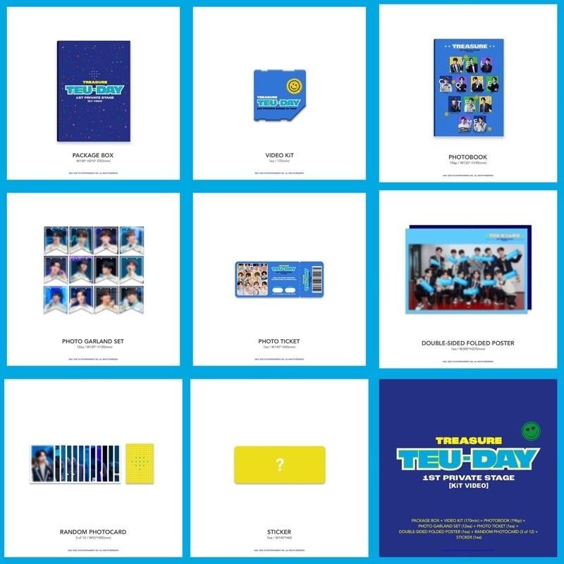 TREASURE 1ST PRIVATE STAGE TEU-DAY KIT VIDEO TEUDAY