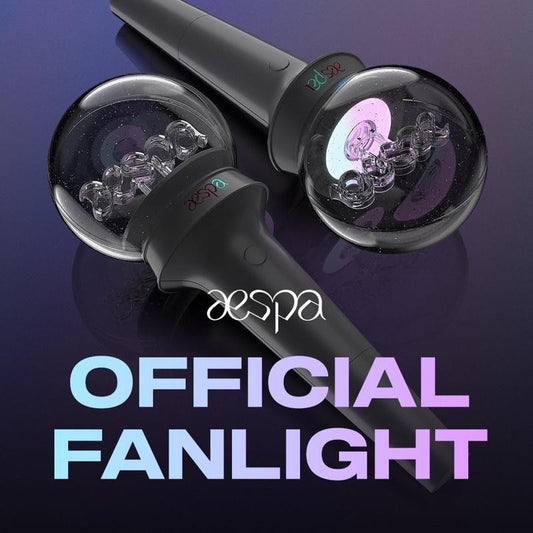 AESPA OFFICIAL FANLIGHT LIGHTSTICK WITH POB