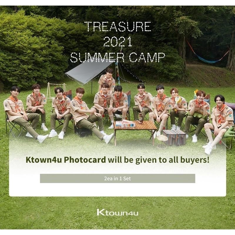 TREASURE 2021 SUMMER CAMP DVD KIT VIDEO