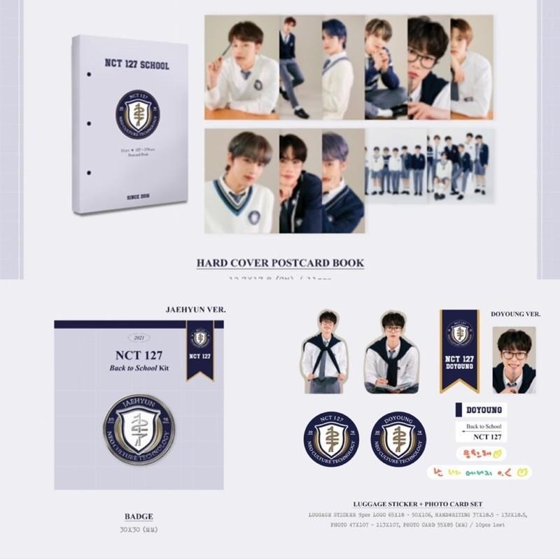 NCT127 NCT 127 2021 BACK TO SCHOOL KIT MD