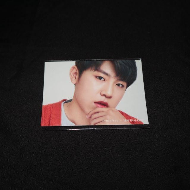 Wanna One Innisfree Lip Balm PC Photocard Postcard