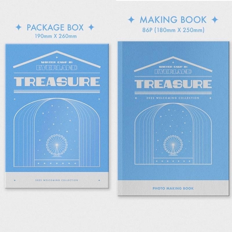 TREASURE 2022 WELCOMING COLLECTION WINTER IN EVERLAND WEVERSE BENEFIT