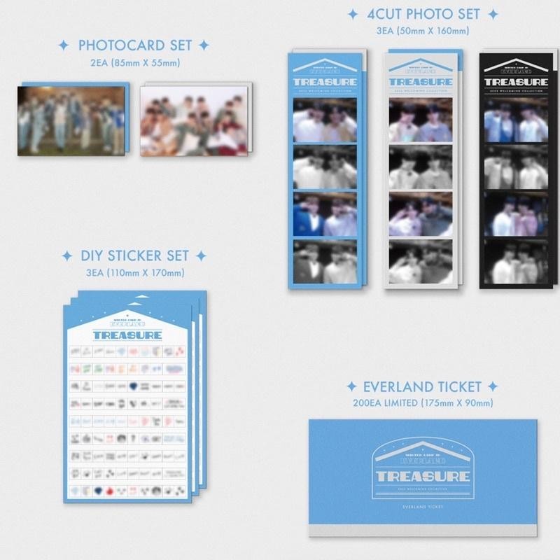 TREASURE 2022 WELCOMING COLLECTION WINTER IN EVERLAND WEVERSE BENEFIT