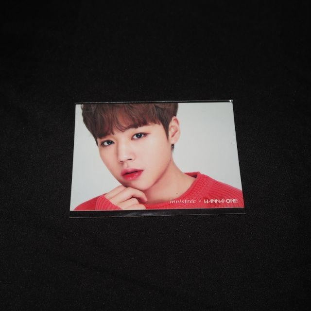 Wanna One Innisfree Lip Balm PC Photocard Postcard