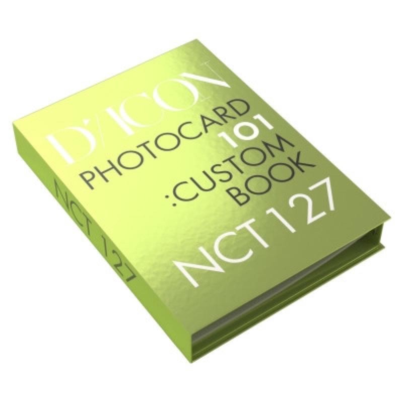 DICON NCT127 PHOTOCARD 101 : CUSTOM BOOK